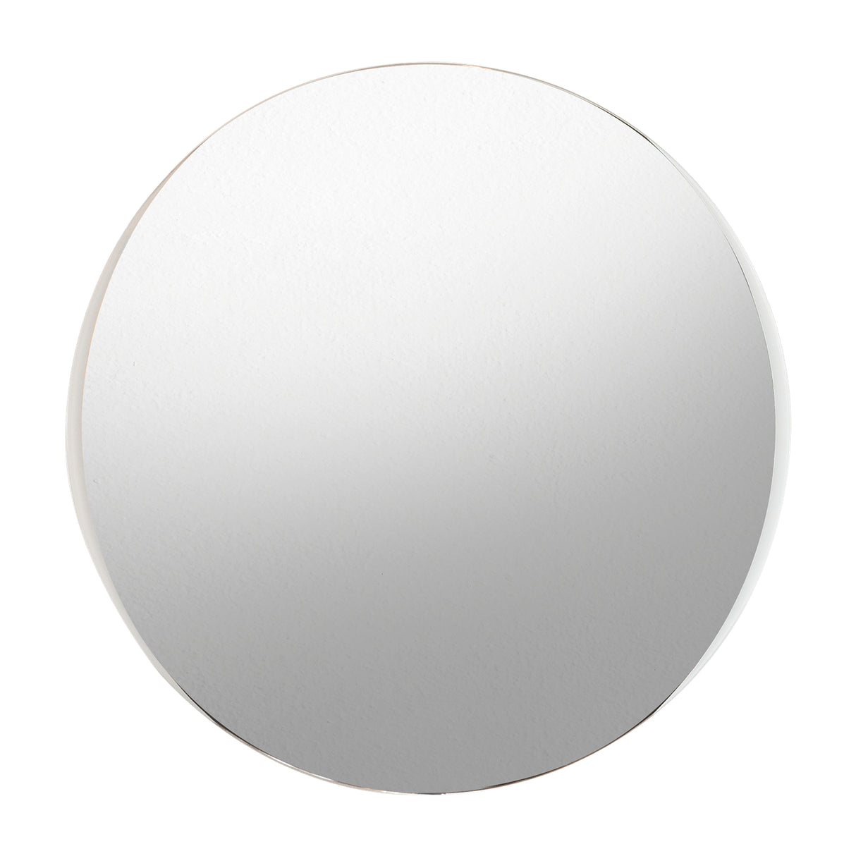 Espejo de Baño Dakota Plateado 60x60cm Redondo - Espejos Decorativos | Bylmo