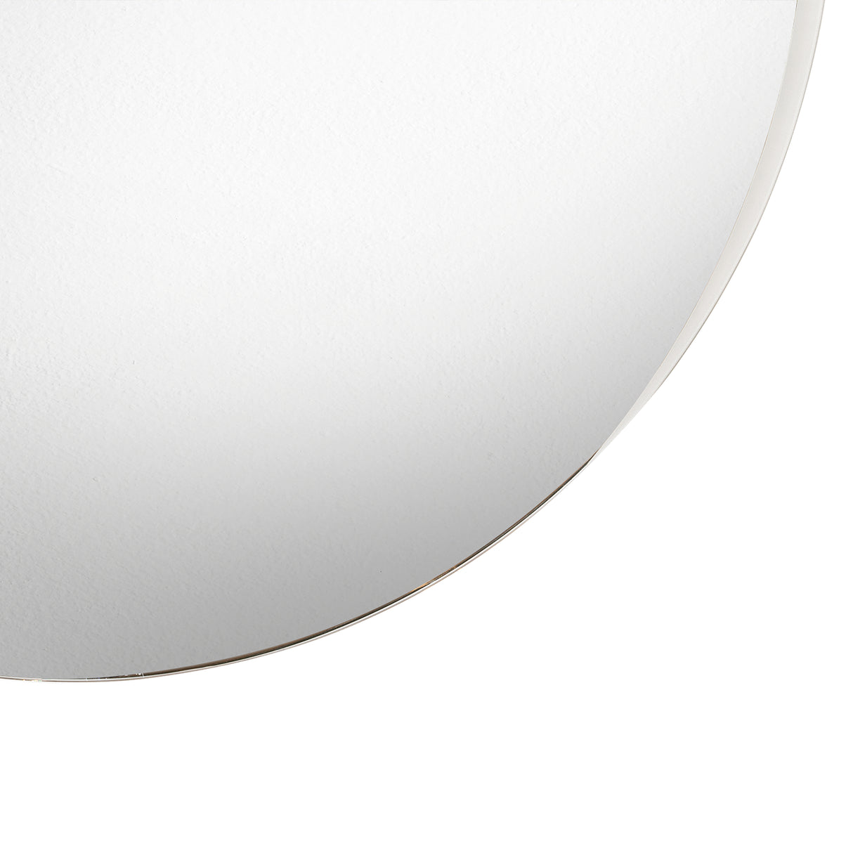 Espejo de Baño Dakota Plateado 60x60cm Redondo - Espejos Decorativos | Bylmo