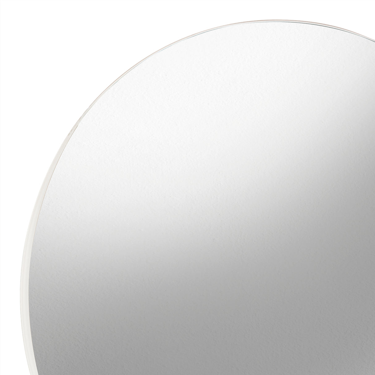 Espejo de Baño Dakota Plateado 60x60cm Redondo - Espejos Decorativos | Bylmo