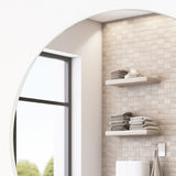 Espejo de Baño Dakota Plateado 60x60cm Redondo - Espejos Decorativos | Bylmo