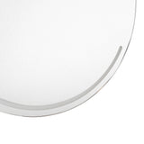 Espejo de Baño Dallas Plateado 60x60cm Redondo - Espejos Decorativos | Bylmo