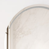 Espejo de Baño Dallas Plateado 60x60cm Redondo - Espejos Decorativos | Bylmo