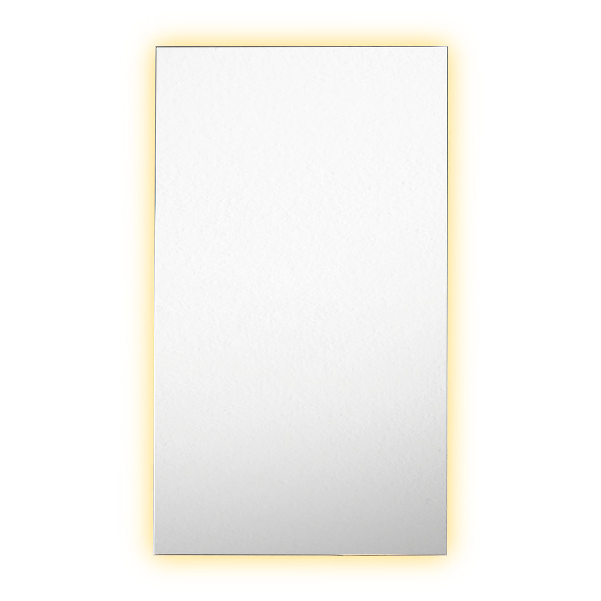 Espejo de Baño Garda Plateado 52x90cm Rectangular y con Iluminiación Led - Espejos Decorativos | Bylmo