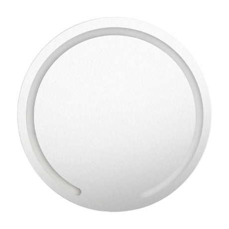 Espejo de Baño Ovalle Plateado 60x60cm Redondo - Espejos Decorativos | Bylmo