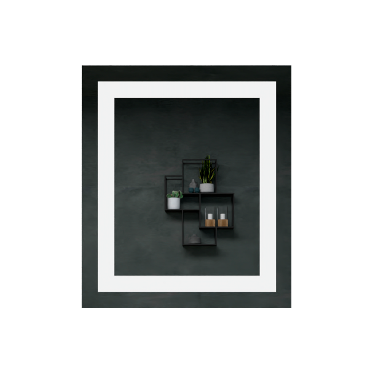 Espejo de Baño Torino Gris 65x75cm Rectangular con Sandblasting y con Iluminación Led - ESPEJOS DE BANHO | Bylmo