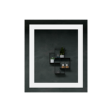 Espejo de Baño Torino Gris 65x75cm Rectangular con Sandblasting y con Iluminación Led - ESPEJOS DE BANHO | Bylmo