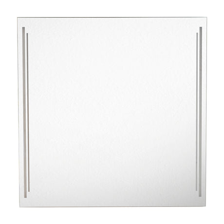 Espejo de Baño Toronto Gris 80x80cm Rectangular con Sandblasting - ESPEJOS DE BANHO | Bylmo