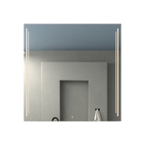 Espejo de Baño Toronto Gris 80x80cm Rectangular con Sandblasting y con Iluminación Led - ESPEJOS DE BANHO | Bylmo