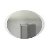 Espejo de Baño Varese Gris 70x50cm Ovalado con Sandblasting y con Iluminación Led - ESPEJOS DE BANHO | Bylmo