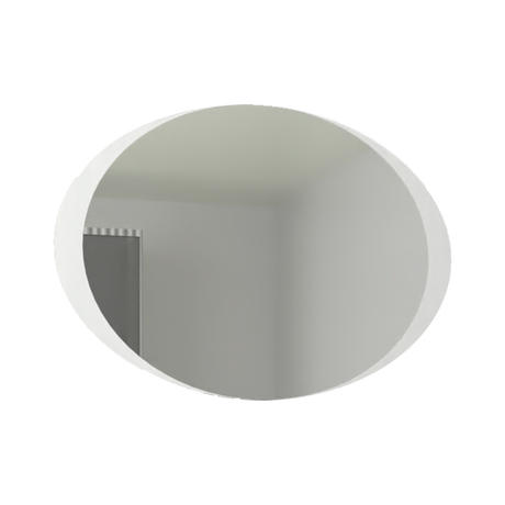 Espejo de Baño Varese Gris 70x50cm Ovalado con Sandblasting y con Iluminación Led - ESPEJOS DE BANHO | Bylmo