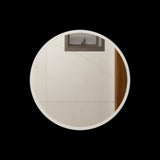 Espejo de Baño Venezia Gris 50x50cm Redondo con Sandblasting y con Iluminación Led - ESPEJOS DE BANHO | Bylmo