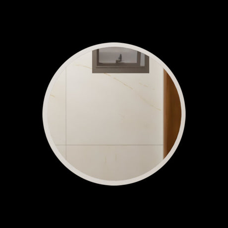 Espejo de Baño Venezia Gris 50x50cm Redondo con Sandblasting y con Iluminación Led - ESPEJOS DE BANHO | Bylmo