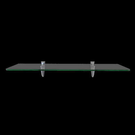 Repisa Rec Gris 40x7cm Triangular con Un Entrepaño - REPISAS | Bylmo