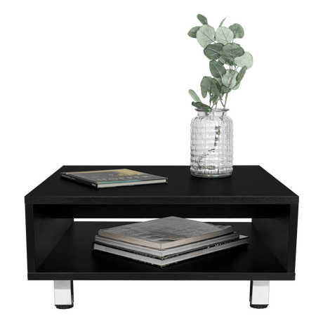 Mesa de Centro Eclipse Wengue 60x26cm Rectangular con Patas y con Compartimientos - Mesas | Bylmo