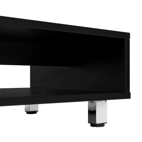 Mesa de Centro Eclipse Wengue 60x26cm Rectangular con Patas y con Compartimientos - Mesas | Bylmo