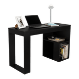 Escritorio Astana Wengue 120 cm con Entrepaños - Escritorios y Archivadores | Bylmo