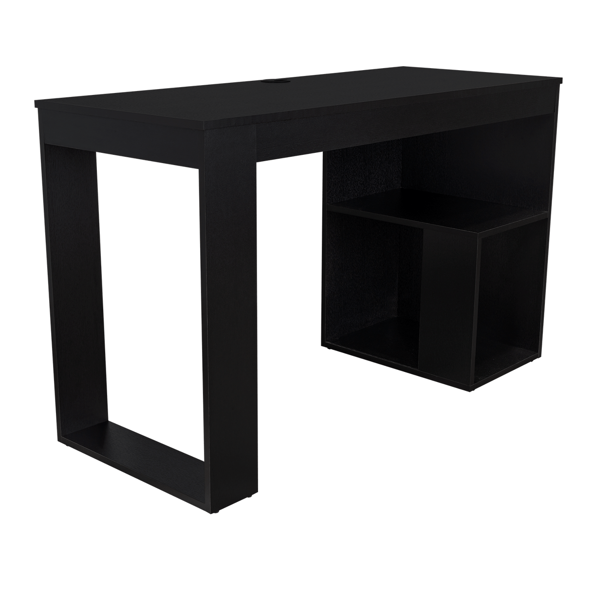 Escritorio Astana Wengue 120 cm con Entrepaños - Escritorios y Archivadores | Bylmo