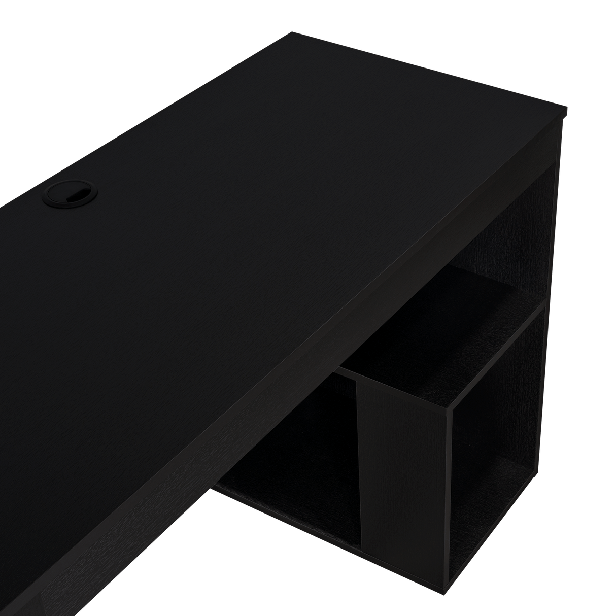 Escritorio Astana Wengue 120 cm con Entrepaños - Escritorios y Archivadores | Bylmo