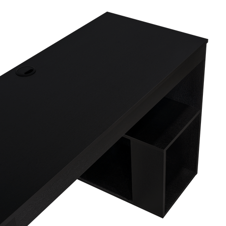 Escritorio Astana Wengue 120 cm con Entrepaños - Escritorios y Archivadores | Bylmo