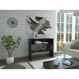 Arrimo Beijing Wengue 100x80cm sin Puertas y con Dos Compartimientos - BIFES Y ARRIMOS | Bylmo