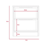 Mesa de Noche Kaia Duna 41x48cm con Dos Cajones - Mesas de Noche | Bylmo