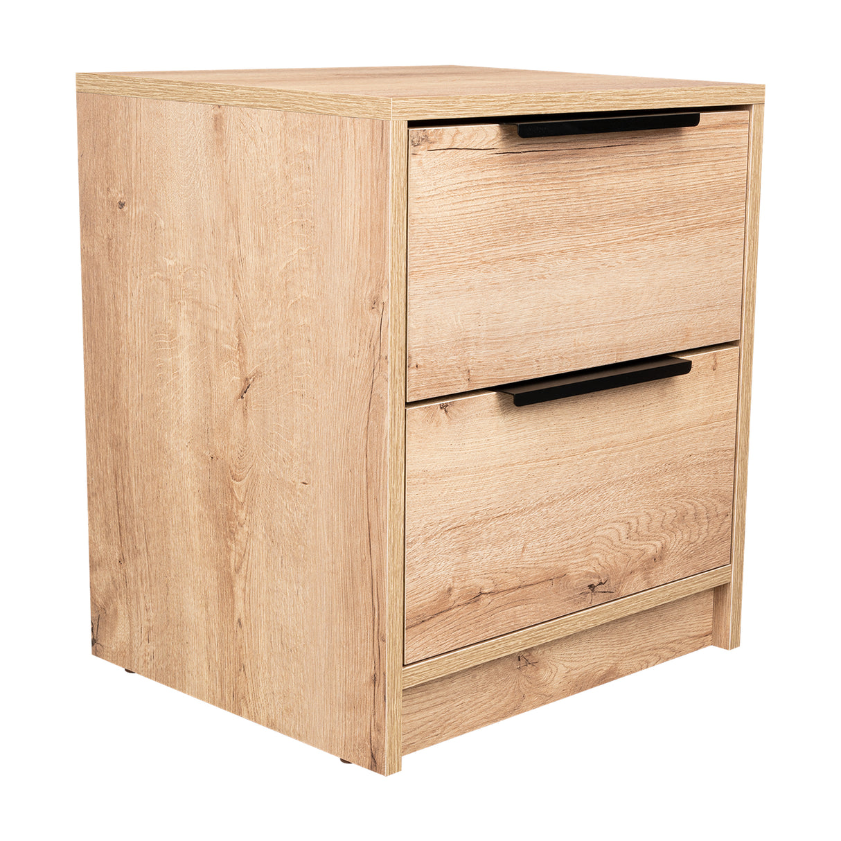 Mesa de Noche Kaia Duna 41x48cm con Dos Cajones - Mesas de Noche | Bylmo