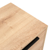 Mesa de Noche Kaia Duna 41x48cm con Dos Cajones - Mesas de Noche | Bylmo