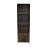 Biblioteca Ofice Habano 55.1x181.5cm con Tres Compartimientos y con Un Cajón - Bibliotecas | Bylmo