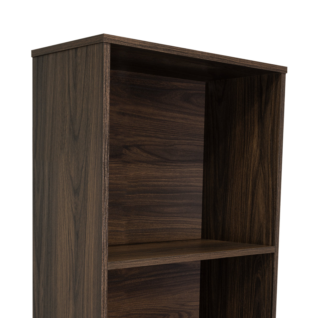 Biblioteca Ofice Habano 55.1x181.5cm con Tres Compartimientos y con Un Cajón - Bibliotecas | Bylmo