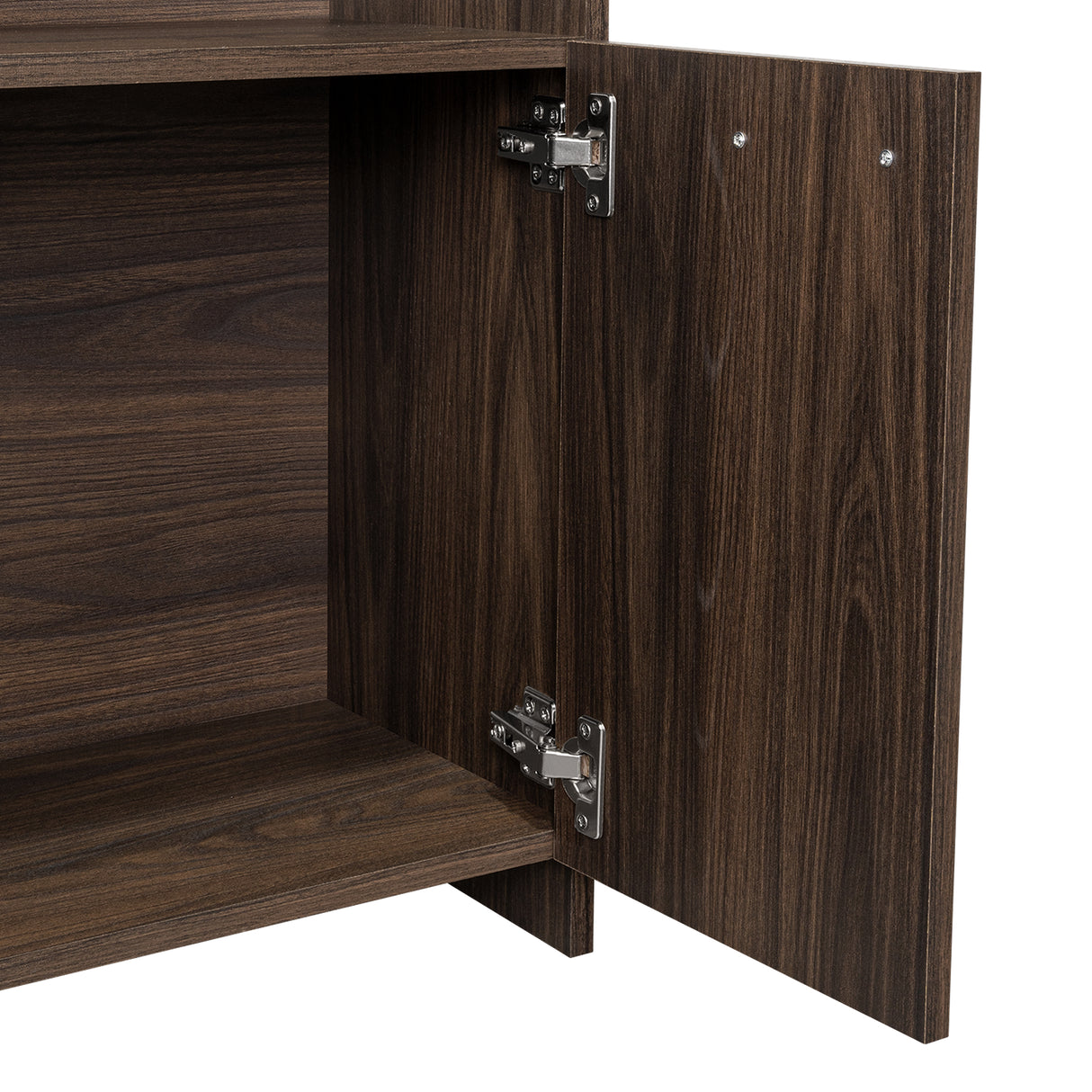 Biblioteca Ofice Habano 55.1x181.5cm con Tres Compartimientos y con Un Cajón - Bibliotecas | Bylmo