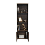 Biblioteca Ofice Habano 55.1x181.5cm con Tres Compartimientos y con Un Cajón - Bibliotecas | Bylmo