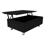 Mesa de Centro Gambia Wengue 80x29.75cm Rectangular con Patas y con Compartimientos - Mesas | Bylmo