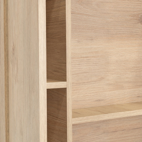 Gabinete de Baño Sines Rovere 60x60cm Rectangular con Una Puerta y Espejo - GABINETES DE BANHO | Bylmo