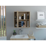 Gabinete de Baño Ara Rovere 60x60cm Rectangular con Una Puerta y Espejo - GABINETES DE BANHO | Bylmo