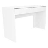 Escritorio Acre Blanco 120.2x75cm Con Dos Cajones - Escritorios y Archivadores | Bylmo