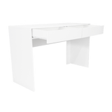 Escritorio Acre Blanco 120.2x75cm Con Dos Cajones - Escritorios y Archivadores | Bylmo