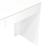 Escritorio Acre Blanco 120.2x75cm Con Dos Cajones - Escritorios y Archivadores | Bylmo