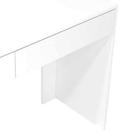 Escritorio Acre Blanco 120.2x75cm Con Dos Cajones - Escritorios y Archivadores | Bylmo