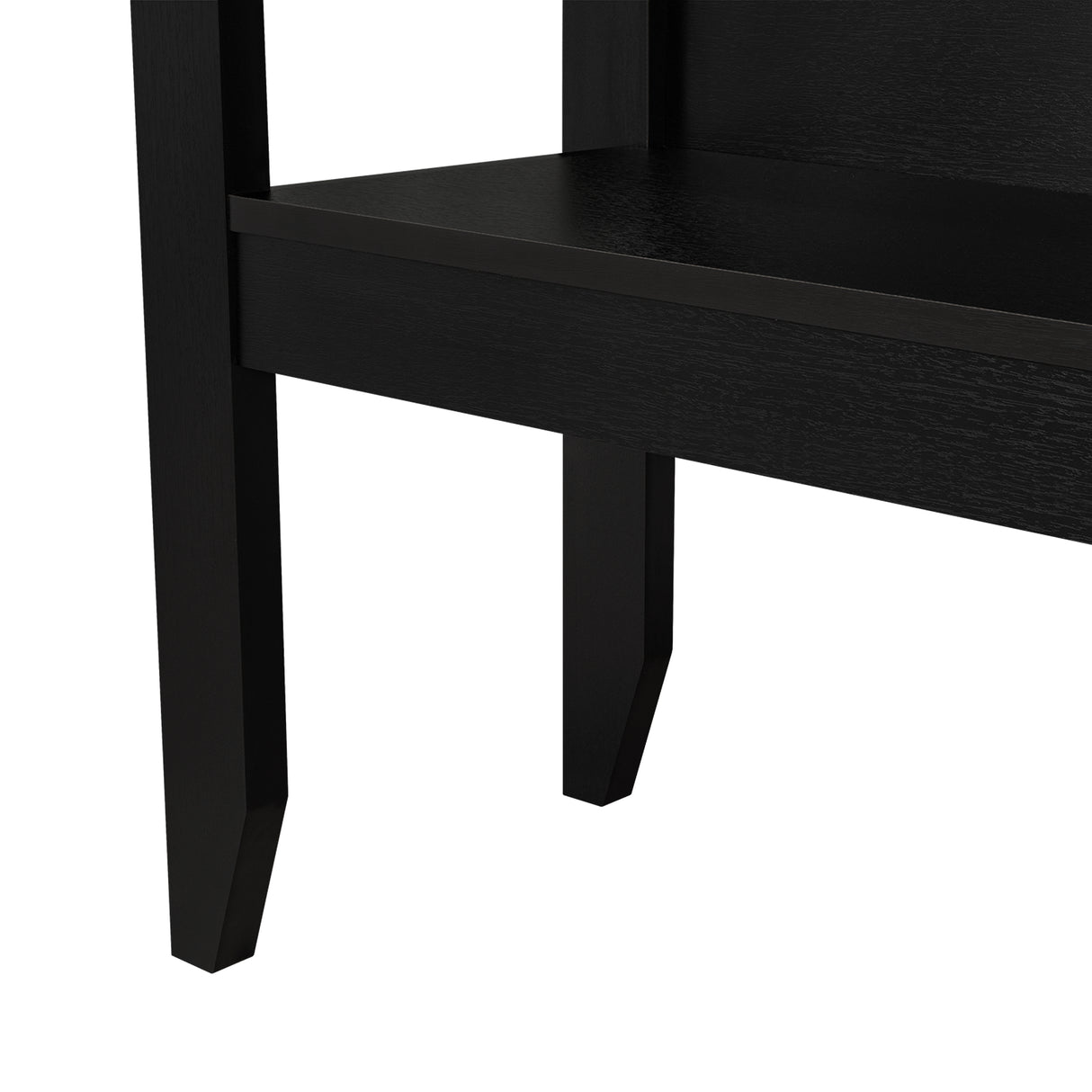 Arrimo Essential Wengue 85x120cm con Dos Compartimientos y con Patas - Bifes | Bylmo