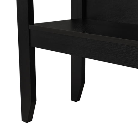 Arrimo Essential Wengue 85x120cm con Dos Compartimientos y con Patas - Bifes | Bylmo