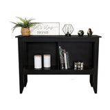 Arrimo Essential Wengue 85x120cm con Dos Compartimientos y con Patas - Bifes | Bylmo