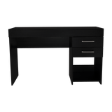 Escritorio Ibare Wengue 120 cm con Cajones y Entrepaños - Escritorios y Archivadores | Bylmo