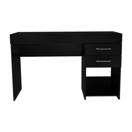 Escritorio Ibare Wengue 120 cm con Cajones y Entrepaños - Escritorios y Archivadores | Bylmo