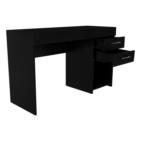 Escritorio Ibare Wengue 120 cm con Cajones y Entrepaños - Escritorios y Archivadores | Bylmo