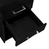 Escritorio Ibare Wengue 120 cm con Cajones y Entrepaños - Escritorios y Archivadores | Bylmo