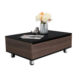 Mesa de Centro Coñac 80x29cm Rectangular Transformable Con Patas - Mesas | Bylmo