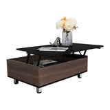 Mesa de Centro Coñac 80x29cm Rectangular Transformable Con Patas - Mesas | Bylmo