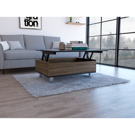 Mesa de Centro Coñac 80x29cm Rectangular Transformable Con Patas - Mesas | Bylmo