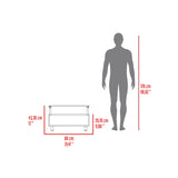 Mesa de Centro Coñac 80x29cm Rectangular Transformable Con Patas - Mesas | Bylmo