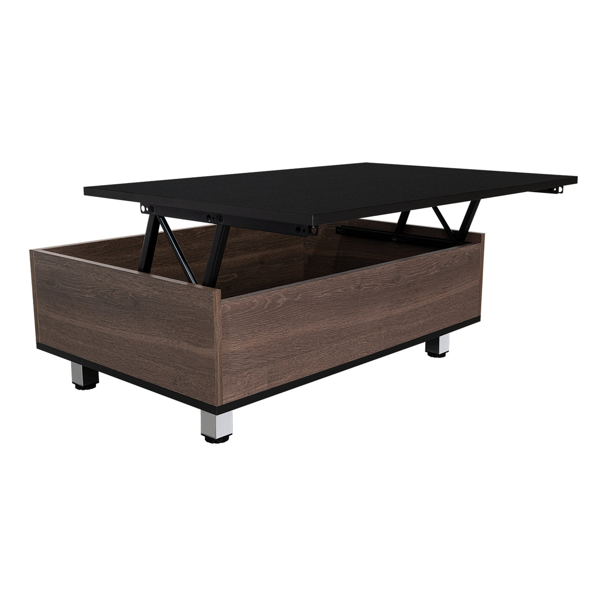 Mesa de Centro Coñac 80x29cm Rectangular Transformable Con Patas - Mesas | Bylmo